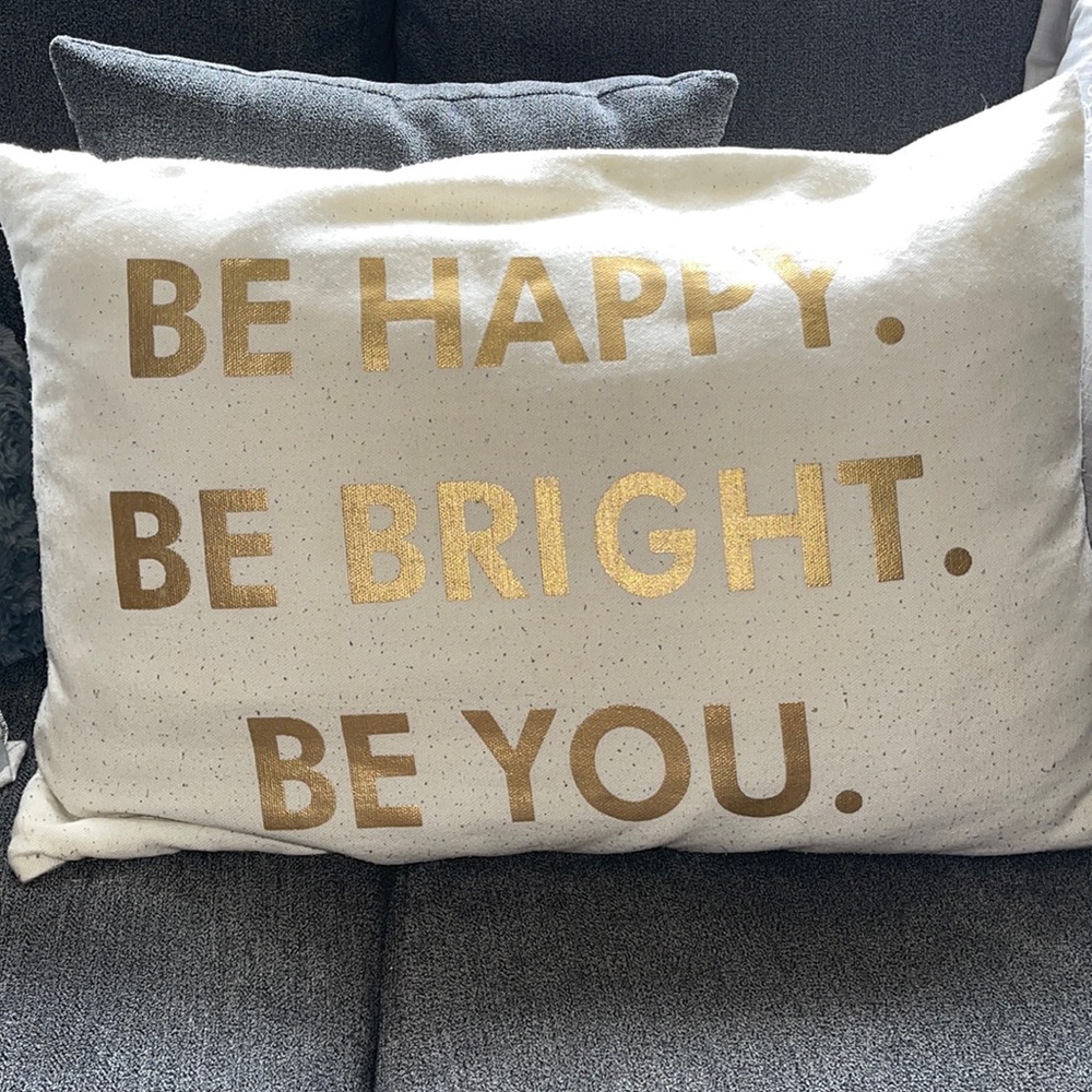 Decorative throw pillow